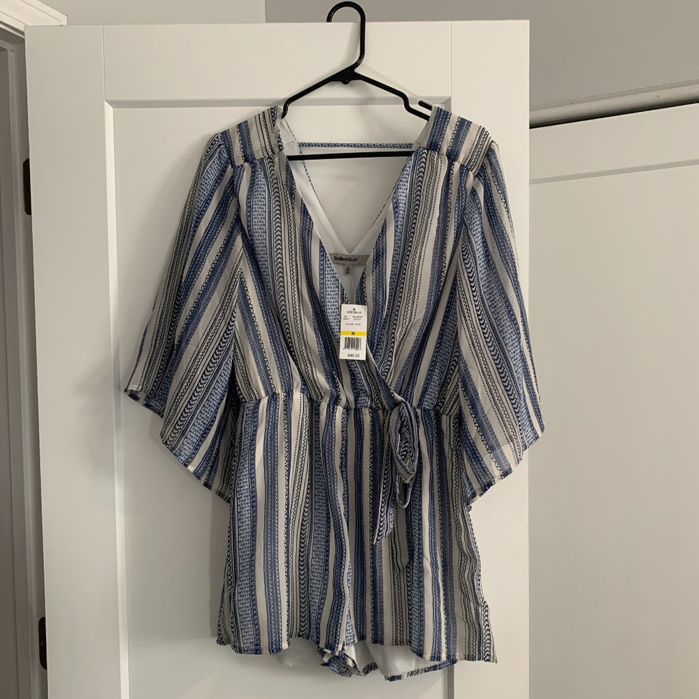 Bailey Blue Romper Von Maur